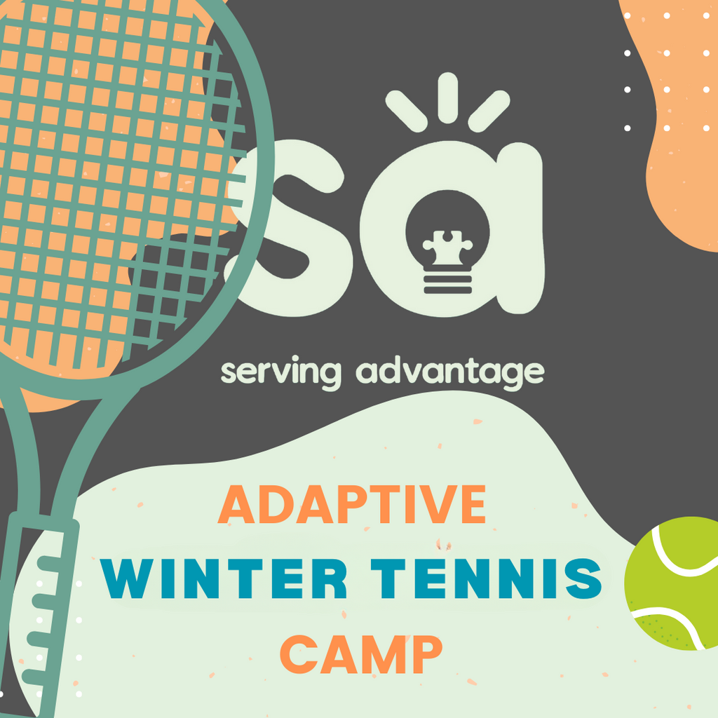 serving advantage adaptive tennis camp
